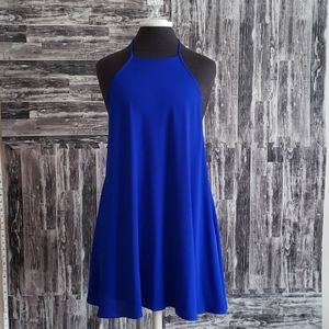 Show Me Your MuMu Royal Blue Mini Dress